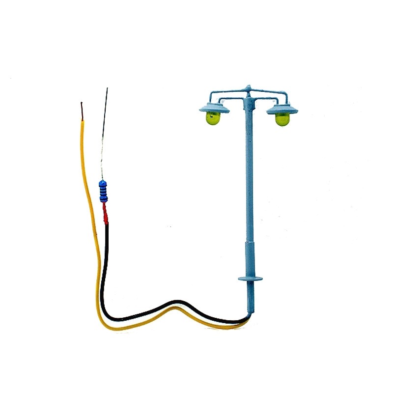 116 Pouličná lampa H0 (2 svetlá)